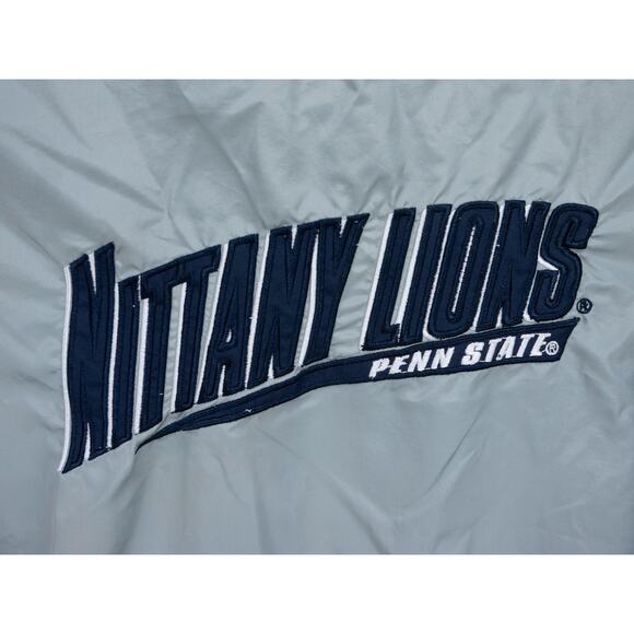 Penn State Nittany Lions Windbreaker Jacket Womens XL Blue Hooded Adidas NCAA - Picture 13 of 15